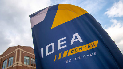 The IDEA Center is located in Innovation Park on Notre Dame's campus.
